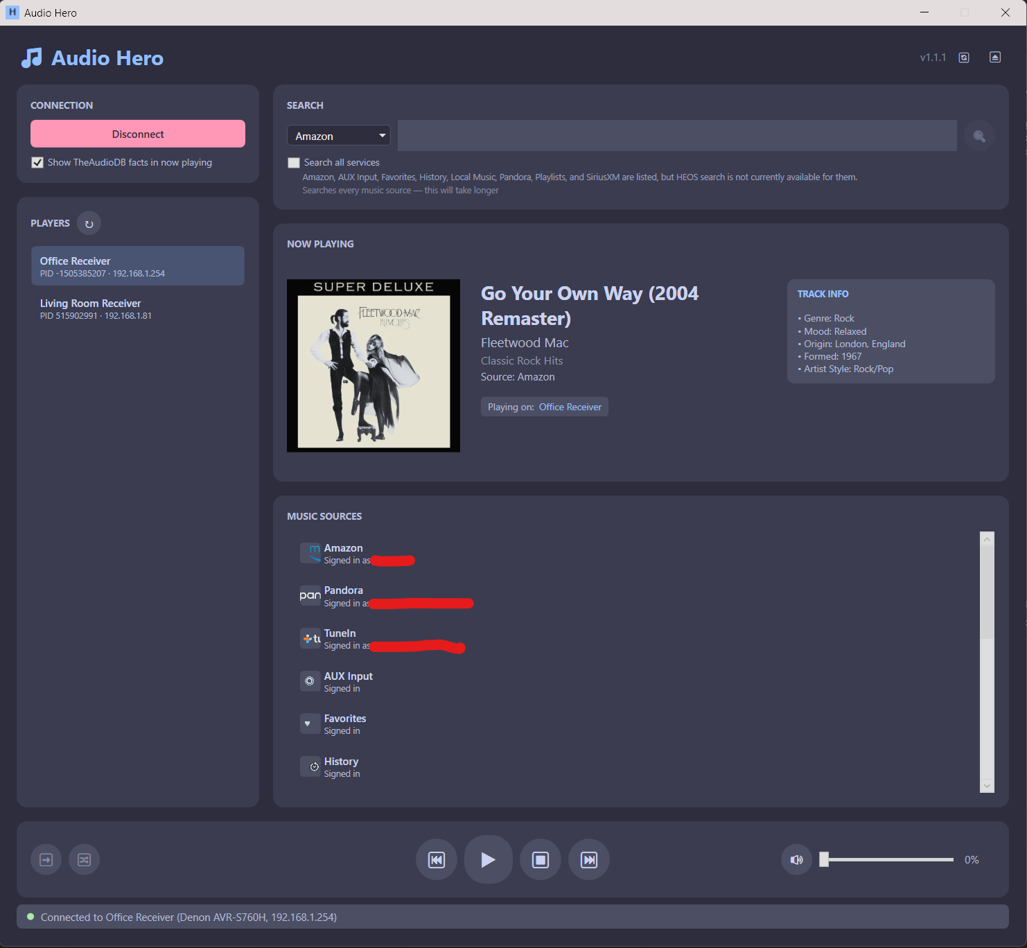Audio Hero screenshot